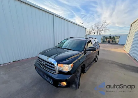 2012 Toyota Sequoia Sr5 z USA, uszkodzony, nr VIN 5TDBW5G17CS063973